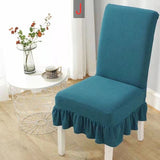 (with Skirt) Amazing Chair Cover Protection