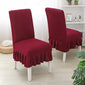 (with Skirt) Amazing Chair Cover Protection