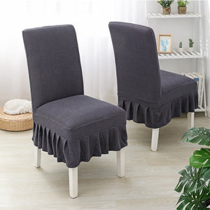 (with Skirt) Amazing Chair Cover Protection